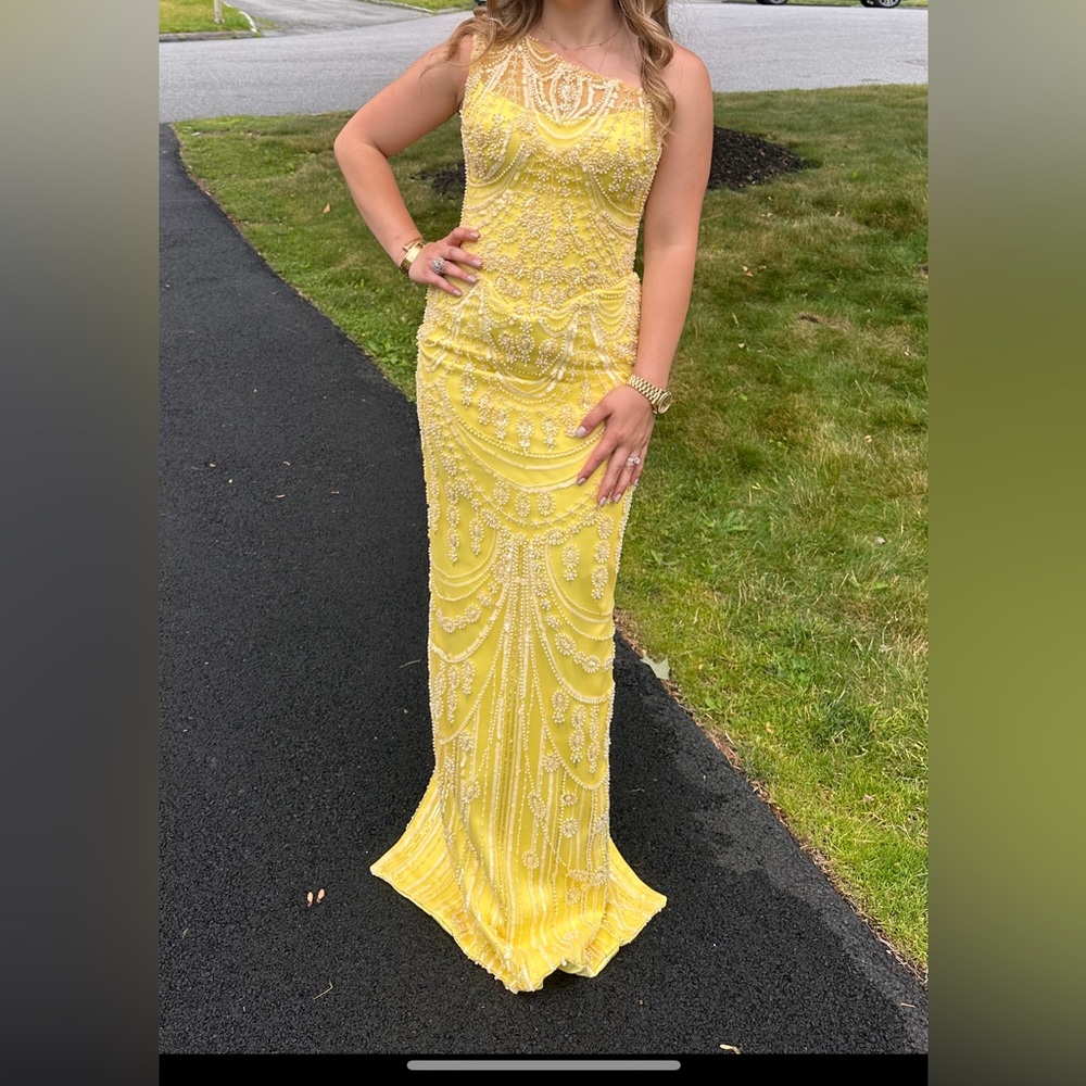 Yellow Custom Made Dressbar